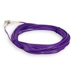 Picture of 9m LC to LC Purple OM4 Duplex OFNR (Riser-Rated) Fiber Patch Cable