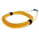 Picture of 46m LC to LC Yellow OS2 Duplex Microboot, Snagless OFNR (Riser-Rated) SMF Fiber Patch Cable