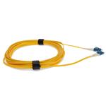 Picture of 46m LC to LC Yellow OS2 Duplex Microboot, Snagless OFNR (Riser-Rated) SMF Fiber Patch Cable