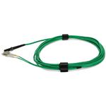 Picture of 8m LC to MT-RJ Green OM1 Duplex OFNR (Riser-Rated) TAA MMF Fiber Patch Cable