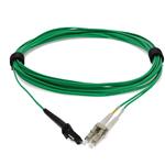 Picture of 8m LC to MT-RJ Green OM1 Duplex OFNR (Riser-Rated) TAA MMF Fiber Patch Cable