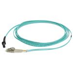 Picture of 2m LC to MT-RJ Aqua OM3 Duplex OFNR (Riser-Rated) Fiber Patch Cable