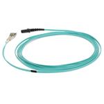 Picture of 2m LC to MT-RJ Aqua OM3 Duplex OFNR (Riser-Rated) Fiber Patch Cable