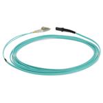 Picture of 2m LC to MT-RJ Aqua OM3 Duplex OFNR (Riser-Rated) Fiber Patch Cable