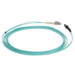 Picture of 2m LC to MT-RJ Aqua OM3 Duplex OFNR (Riser-Rated) Fiber Patch Cable