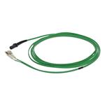 Picture of 2m LC to MT-RJ Green OM4 Duplex OFNR (Riser-Rated) Fiber Patch Cable