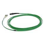 Picture of 2m LC to MT-RJ Green OM4 Duplex OFNR (Riser-Rated) Fiber Patch Cable