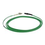 Picture of 2m LC to MT-RJ Green OM4 Duplex OFNR (Riser-Rated) Fiber Patch Cable