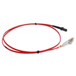 Picture of 3m LC to MT-RJ Red OM1 Duplex OFNR (Riser-Rated) MMF Fiber Patch Cable