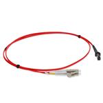 Picture of 3m LC to MT-RJ Red OM1 Duplex OFNR (Riser-Rated) MMF Fiber Patch Cable