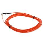 Picture of 10m LC to MT-RJ (Female) Orange OM1 Duplex OFNR (Riser-Rated) MMF Fiber Patch Cable