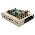Picture of 10G OEO Converter (3R Repeater) with 2 Open SFP+ Slots Standalone Media Converter Card Kit with AC Power Supply