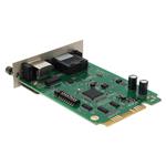 Picture of 10/100/1000Base-TX(RJ-45) to 1000Base-SX(SC) MMF 850nm 550m Media Converter Card for our rack or Standalone Systems