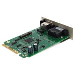 Picture of 10/100/1000Base-TX(RJ-45) to 1000Base-SX(SC) MMF 850nm 550m Media Converter Card for our rack or Standalone Systems