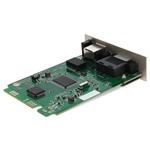 Picture of 10/100/1000Base-TX(RJ-45) to 1000Base-LX(SC) SMF 1310nm 20km Media Converter Card for our rack or Standalone Systems