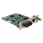 Picture of 10/100/1000Base-TX(RJ-45) to 1000Base-LX(SC) SMF 1310nm 20km Media Converter Card for our rack or Standalone Systems