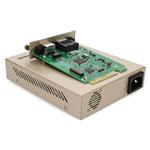 Picture of 10/100Base-TX(RJ-45) to 100Base-FX(SC) MMF 1310nm 2km Standalone Media Converter Card Kit
