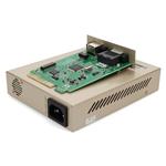 Picture of 10/100Base-TX(RJ-45) to 100Base-FX(SC) MMF 1310nm 2km Standalone Media Converter Card Kit
