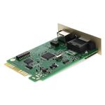 Picture of 10/100Base-TX(RJ-45) to 100Base-FX(SC) MMF 1310nm 2km Media Converter Card for our rack or Standalone Systems