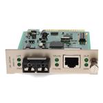 Picture of 10/100Base-TX(RJ-45) to 100Base-LX(SC) SMF 1310nm 20km Media Converter Card for our rack or Standalone Systems