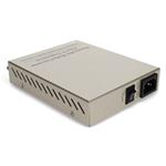 Picture of 10/100/1000Base-TX(RJ-45) to 1000Base-LX(SC) SMF 1310nm 20km Managed Media Converter