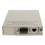 Picture of 10/100/1000Base-TX(RJ-45) to 1000Base-LX(SC) SMF 1310nm 20km Managed Media Converter