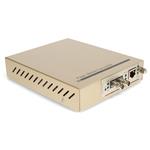Picture of 10/100/1000Base-TX(RJ-45) to 1000Base-SX(ST) MMF 850nm 550m Managed Media Converter