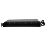 Picture of Chassis for 1G Media Converter, Rack mountable 1U, 12 slots. Dual AC Power Supply