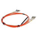 Picture of 3m LC (Male) Orange OM2 to LC (Male) Yellow OS2 Duplex OFNR Mode Conditioning Cable