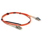 Picture of 3m LC (Male) Orange OM2 to LC (Male) Yellow OS2 Duplex OFNR Mode Conditioning Cable