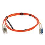Picture of 3m LC (Male) Orange OM2 to LC (Male) Yellow OS2 Duplex OFNR Mode Conditioning Cable