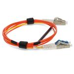 Picture of 5m LC (Male) Orange OM1 to LC (Male) Yellow OS2 Duplex OFNR Mode Conditioning Cable