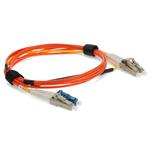 Picture of 5m LC (Male) Orange OM1 to LC (Male) Yellow OS2 Duplex OFNR Mode Conditioning Cable