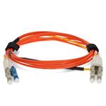 Picture of 5m LC (Male) Orange OM1 to LC (Male) Yellow OS2 Duplex OFNR Mode Conditioning Cable