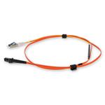 Picture of 1m MT (Male) Orange OM1 to LC (Male) Yellow OS2 Duplex OFNR Mode Conditioning Cable