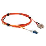 Picture of 5m SC (Male) Orange OM2 to LC (Male) Yellow OS2 Duplex OFNR Mode Conditioning Cable