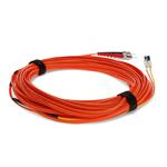 Picture of 15m ST (Male) Orange OM1 to LC (Male) Yellow OS2 Duplex OFNR Mode Conditioning Cable
