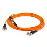 Picture of 1m ST (Male) Orange OM1 to ST (Male) Yellow OS2 Duplex OFNR Mode Conditioning Cable