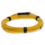 Picture of 12.5m MPO/APC to 4xLC/UPC Duplex Yellow OS2 OFNR (Riser-Rated) 8-Strand SMF Fiber Fanout Cable