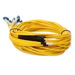 Picture of 10m MPO/APC to 6xLC/UPC Duplex Yellow OS2 OFNR (Riser-Rated) 12-Strand SMF Fiber Fanout Cable
