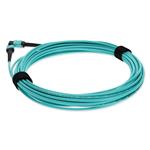 Picture of 1.5m MPO/UPC to MPO/UPC Aqua OM4 OFNP (Plenum-Rated) 12-Strand TAA Fiber Patch Cable