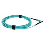 Picture of 1.5m MPO/UPC to MPO/UPC Aqua OM4 OFNP (Plenum-Rated) 12-Strand TAA Fiber Patch Cable