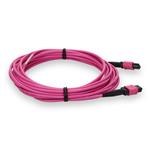 Picture of 10m MPO/UPC to MPO/UPC Magenta OM4 OFNR (Riser-Rated) 12-Strand TAA Fiber Patch Cable