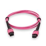 Picture of 10m MPO/UPC to MPO/UPC Magenta OM4 OFNP (Plenum-Rated) 12-Strand TAA Fiber Patch Cable