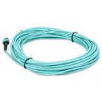 Picture of 12m MPO/UPC to MPO/UPC Aqua OM3 OFNR (Riser-Rated) 12-Strand Fiber Patch Cable