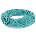 Picture of 140m MPO/UPC to MPO/UPC Aqua OM4 OFNR (Riser-Rated) 12-Strand Fiber Patch Cable
