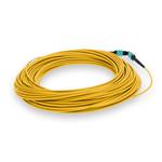 Picture of 15m MPO/UPC to MPO/UPC Yellow OM4 OFNR (Riser-Rated) 12-Strand Fiber Patch Cable