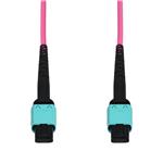 Picture of 1m MPO/UPC to MPO/UPC Magenta OM4 OFNP (Plenum-Rated) 12-Strand Fiber Patch Cable