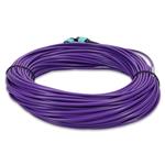 Picture of 35m MPO/UPC to MPO/UPC Purple OM4 OFNR (Riser-Rated) 12-Strand Fiber Patch Cable
