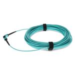 Picture of 35m MPO/UPC to MPO/UPC Aqua OM4 OFNP (Plenum-Rated) 12-Strand Fiber Patch Cable